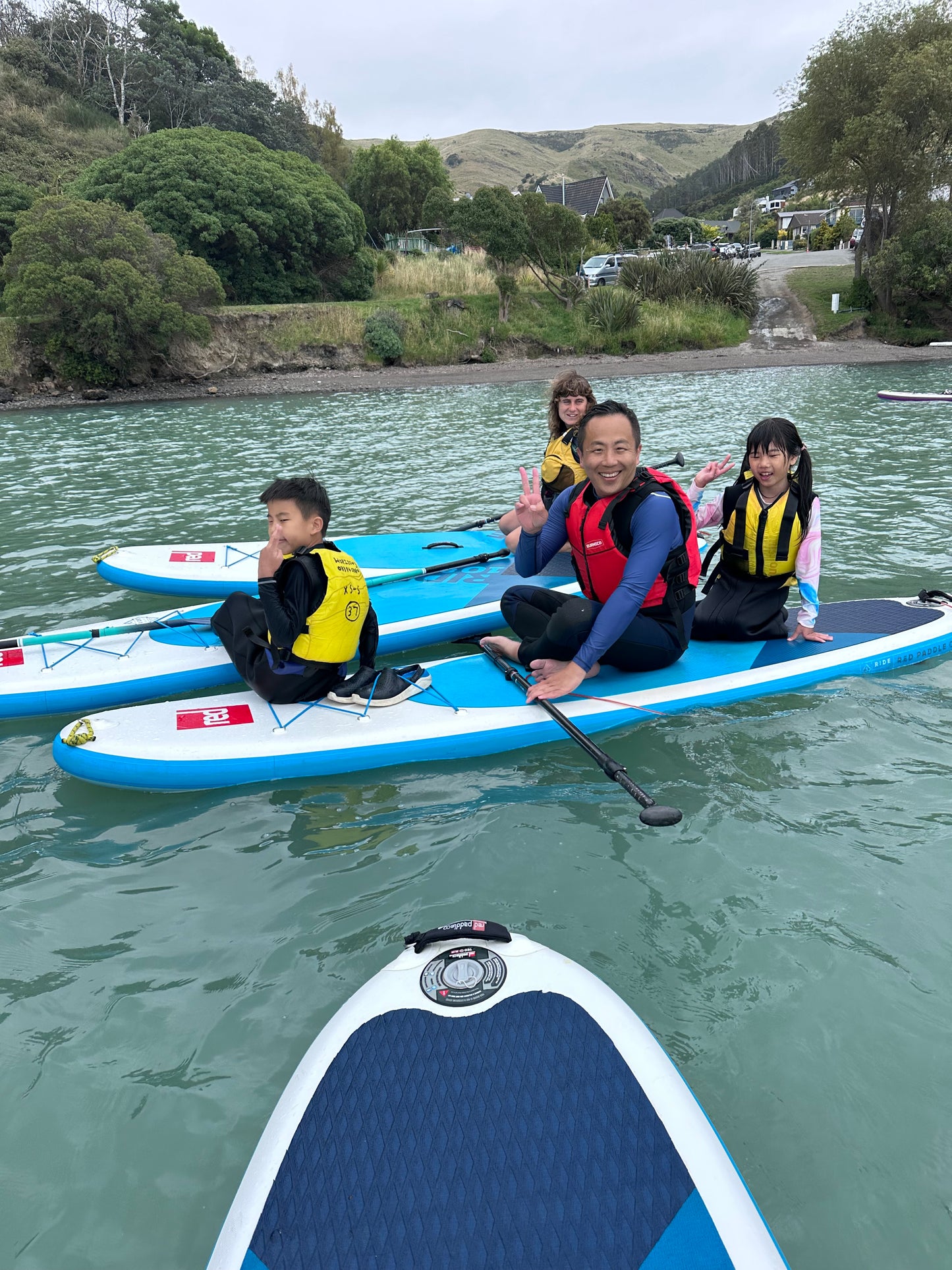 1.5hr Family SUP Lesson - Cass Bay, Christchurch